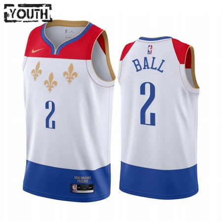 Maillot Basket New Orleans Pelicans Lonzo Ball 2 2020-21 City Edition Swingman - Enfant